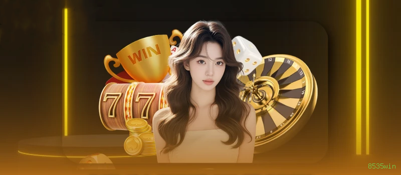 Imagem promocional do aplicativo mobile da 8535win