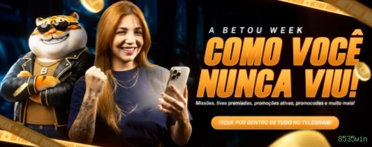 Imagem promocional da experiência de game da 8535win