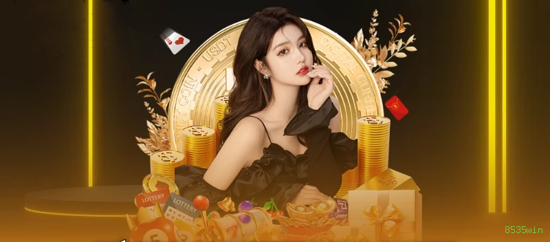 Imagem promocional dos jogos de lottery da 8535win